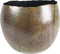 Ter Steege Bloempot-Sierpot Metaal Brons-Bruin-Groen D 38 H 31 cm