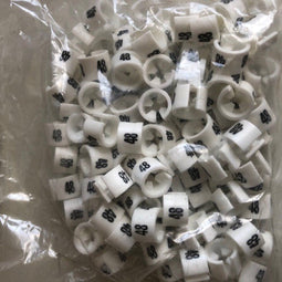 Minimarker wit/zwart 48 100st