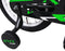 AMIGO BMX Fun Jongensfiets - Kinderfiets 16 Inch - Zwart/Groen