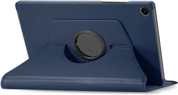 imoshion Tablet Hoes - Geschikt voor Samsung Galaxy Tab A9 8.7 inch - 360° Draaibare Bookcase - Donkerblauw