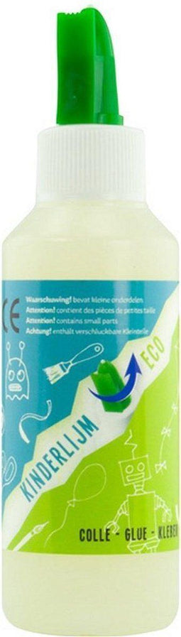Kangaro kinderlijm - Eco - 100 ml - fles met lijmspatel - K-450101