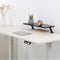 Monitorarm Bureaublad - Monitorverhoger 65 cm breed - Verstelbaar tot 13 cm - Zwart