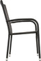 Stapelstoel Corona zwart