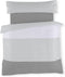 Noorse hoes Alexandra House Living Parelgrijs 150 x 220 cm