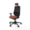 Bureaustoel Piqueras y Crespo D036N2W Bruin Zwart