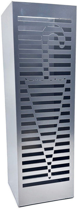 Versa Lugano - Paraplu - Zilverkleurig - 15,5 x 49 x 15,5 cm