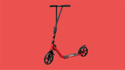 HUDORA BigWheel 205 met V-vormig Stuur - Rood
