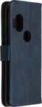 iMoshion Hoesje Geschikt voor Motorola One Hyper Hoesje Met Pasjeshouder - iMoshion Luxe Bookcase - Donkerblauw