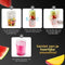 Swissl Blender To Go - Draadloze Smoothie Maker - 500ml - Compact en Oplaadbaar - Roze