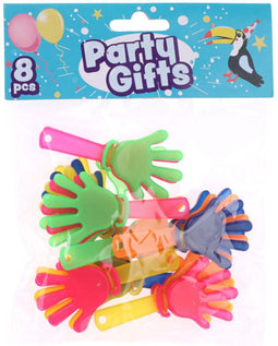 Uitdeelcadeautjes Mini Klaphanden, 8st.