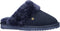 Warmbat Flurry - Dames Sloffen - Suède - Donkerblauw - Maat 37