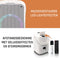 Lenco BTC-060WH - Karaoke Set - Bluetooth 5.2 Draadloze Microfoon - Wit