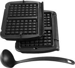 TEFAL XA724810 - Wafelvorm - Geschikt voor OptiGrill+ en OptiGrill Smart - Zwart