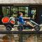Capi Europe - Vaas elegant laag Tube NL - 55x73 - Donkergrijs - Opening Ø47 - Voor binnen en buiten - Levenslang garantie - Breukbestendig - 100% Recyclebaar - KDGT785
