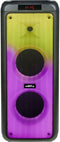 Bigben Party - Bluetooth Speaker - 600W RGB-verlichting - Inclusief 2 microfoons