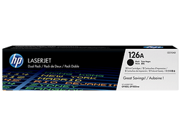 HP 126A - LaserJet tonercartridges - 2-pack zwart (2 stuks)