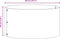 vidaXL - Tuinplanten - 5 - stuks - Wit - 40x40x20 - cm - Staal