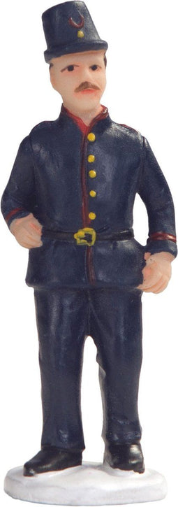 Dickensville Gevangenisbewaarder 12 Cm Blauw