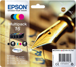 Epson WorkForce 16 Series - Inktcartridge multipack - Cyaan Geel Magenta Zwart (5 stuks)