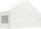 vidaXL - Prieel - met - dak - 8,92x5,88x3,75 - m - polyetheen - wit
