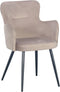 Pole to Pole - Wing Stoel - Velvet - Zand wit