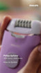 Philips BRE237/00 - Epilator Series 2000 - Snoer - Paars