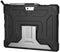Urban Armor Gear Metropolis - Backcover voor Microsoft Surface Go - Volledige bescherming met standaard - Zwart