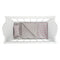 Small Foot - Houten Poppenbed Wit met Beddengoed Strepen, 4d