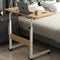 Ceruzo Laptoptafel - Verrijdbaar Bedtafel - Verstelbaar 60-80cm - 60x40cm - Houtlook