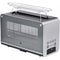 WMF Lono 414140011 - Glazen Broodrooster - 7 bruiningsniveaus - Zilver