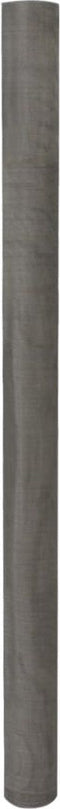 vidaXL - Gaas - 100x1000 - cm - roestvrij - staal - zilverkleurig