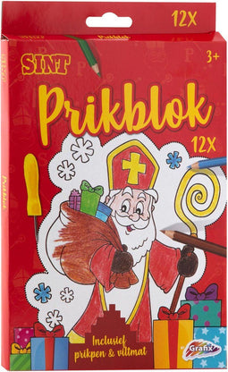 Grafix Sinterklaas Prikblok met 12 sheets