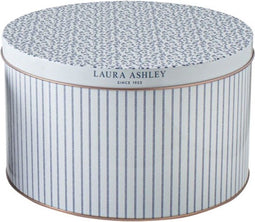 Laura Ashley Storage Collectables Koekjestrommels - Bewaarblik rond - Voorraadpotten - Set van 2 - Candy Stripe en Woodruff