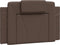 vidaXL - Hoofdbordkussen - 90 - cm - kunstleer - bruin