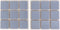 Benson Meubelbeschermers - Anti-krasvilt - Zelfklevend - 25x25 mm - 18 stuks