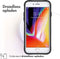 iMoshion Hoesje Geschikt voor iPhone SE (2022) / SE (2020) / 8 / 7 Hoesje - iMoshion Rugged Hybrid Case - Zwart / Transparant