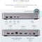 Startech.com 155UE-USB4-DOCK - USB4 Docking Station - Dual HDMI 4K 60Hz 100W PD - Zilverkleurig