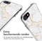 iMoshion Hoesje Geschikt voor iPhone SE (2022) / SE (2020) / 8 / 7 Hoesje Met Koord - iMoshion Design Hoesje met Koord - Wit / White Marble