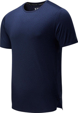 New Balance MT01259 - Heren Sportshirt - Korte mouw - Eclpshtr