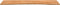 vidaXL - Bureaublad - rechthoekig - 160x50x2,5 - cm - eikenhout - lichtbruin