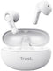 Trust Yavi ENC - Draadloze Oordopjes - Noise-Cancelling - Wit