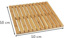 Platform Wenko 24610100 50 x 50 cm Inside/Exterior Bamboo