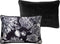 Dutch Decor LAUREN - Kussenhoes velvet Raven 40x60 cm - zwart - met rits