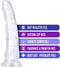 B Yours Diamond - Glisten Dildo 22 cm - Transparant