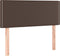 vidaXL - Hoofdbord - 100x5x78/88 - cm - kunstleer - bruin