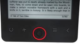 Denver EBO-635L - E-reader - 6'' E-Ink display met verlichting - Zwart