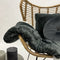 Dutch Decor - CODY - Plaid 150x200 cm - fleece deken met sherpa voering - Charcoal Gray - antraciet