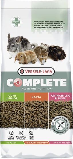 Versele-Laga Complete Chinchilla & Degu - Chinchillavoer - 8 kg