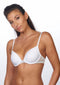 After Eden - Push-up bh 70D - Voorgevormd met beugel en grafisch kant - Wit