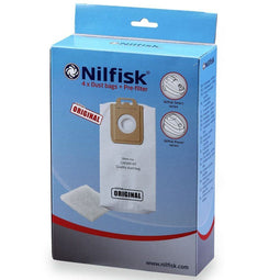 Nilfisk - Stofzuigerzakken- Select en Power serie - 4 stuks
